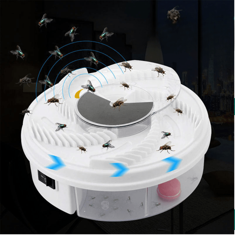 BowLift | SILENT FLY trap – Indoor & Outdoor Fruit Fly Catcher with Silent Operation