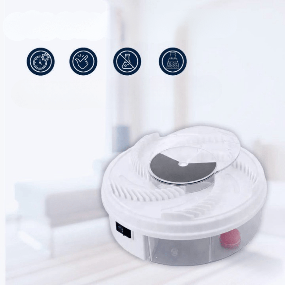 BowLift | SILENT FLY trap – Indoor & Outdoor Fruit Fly Catcher with Silent Operation