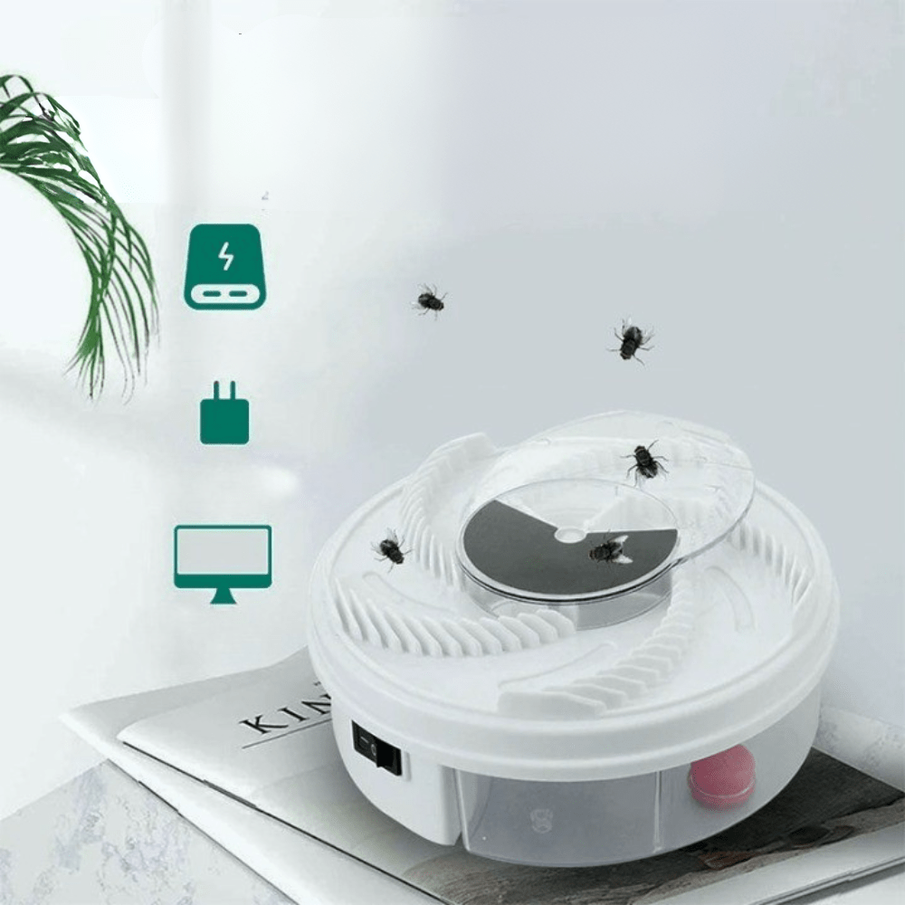 BowLift | SILENT FLY trap – Indoor & Outdoor Fruit Fly Catcher with Silent Operation
