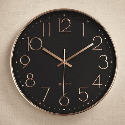 Skanto | Silent Quartz Wall Clock with 3D Numbers