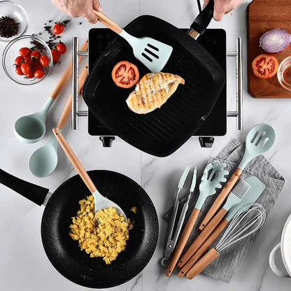 Skanto | Silicone Kitchen Utensil Set - FlexiChef
