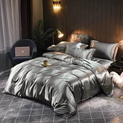 Skanto | SILKCOMFORT – Luxurious 100% Silk Duvet Cover for Ultimate Comfort