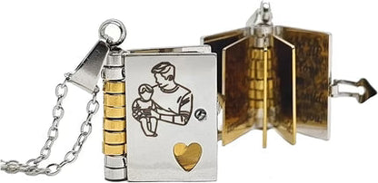 BowLift | Memory Book Hanger Necklace – Symbolic Jewelry with Loving Message