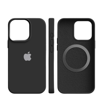SILVRAMAG – Premium Silicone MagSafe Case for iPhone with Soft-Touch Protection