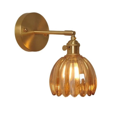 BowLift | Vintage Tulip Glass Wall Sconce Light