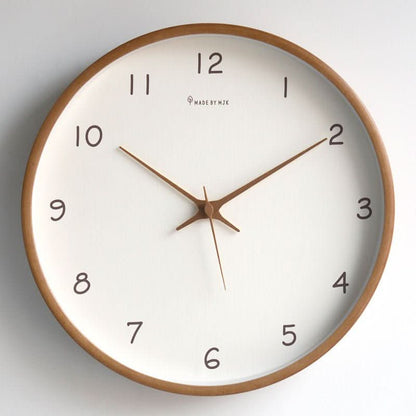 Skanto | Silent Solid Wood Analog Wall Clock