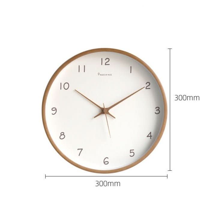 Skanto | Silent Solid Wood Analog Wall Clock