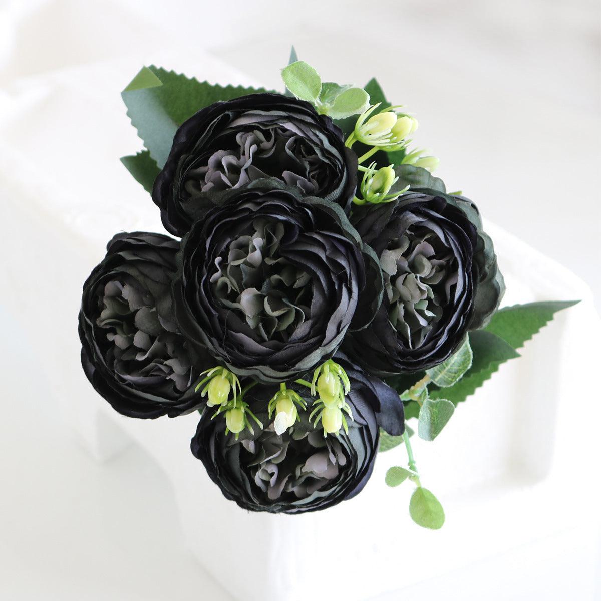 Elegant Peony Dreams - Premium Artificial Flower Bouquet