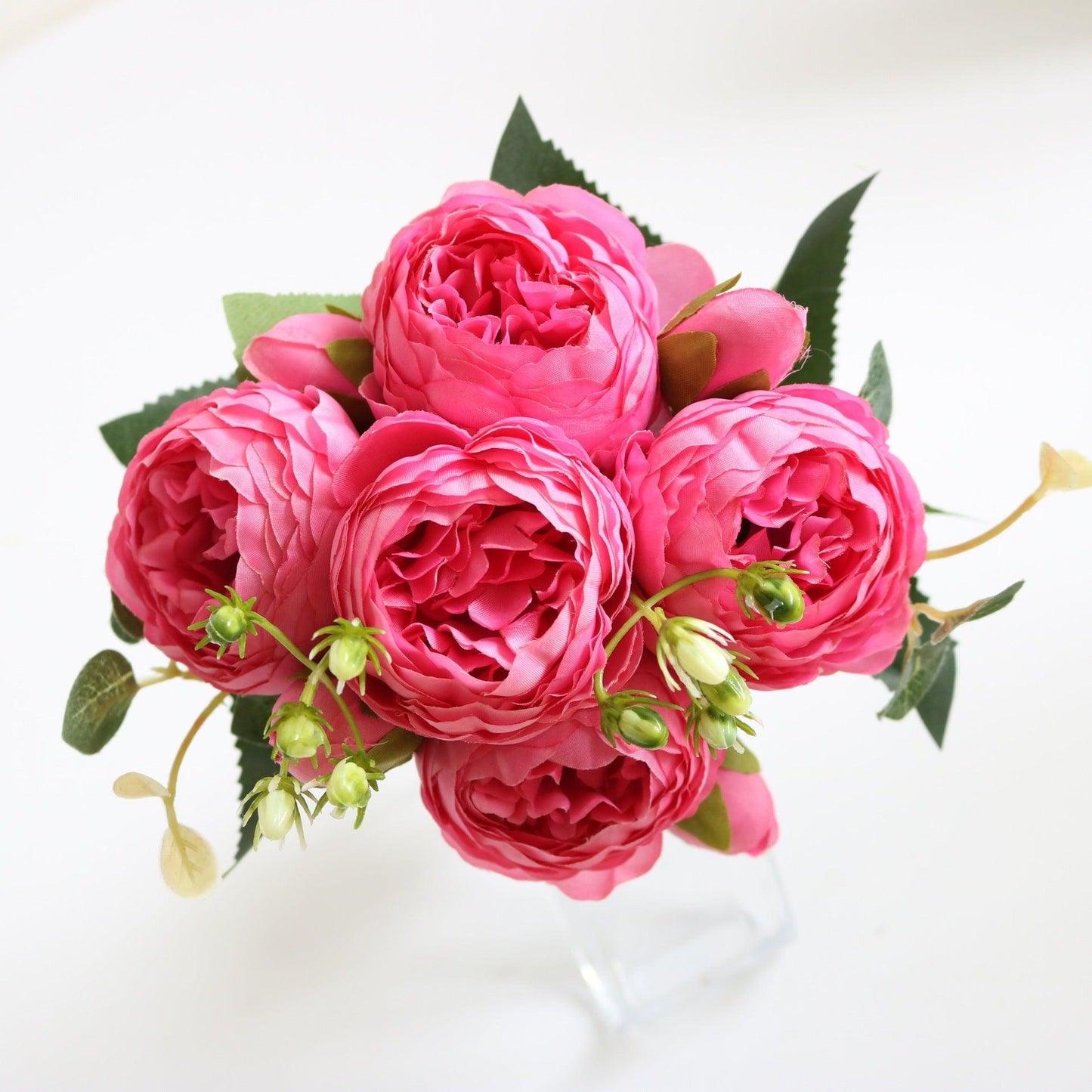 Elegant Peony Dreams - Premium Artificial Flower Bouquet