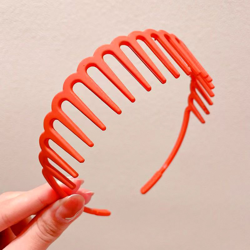BowLift | Stylish Matte Face Wash Headband with Teeth for Anti-Slip