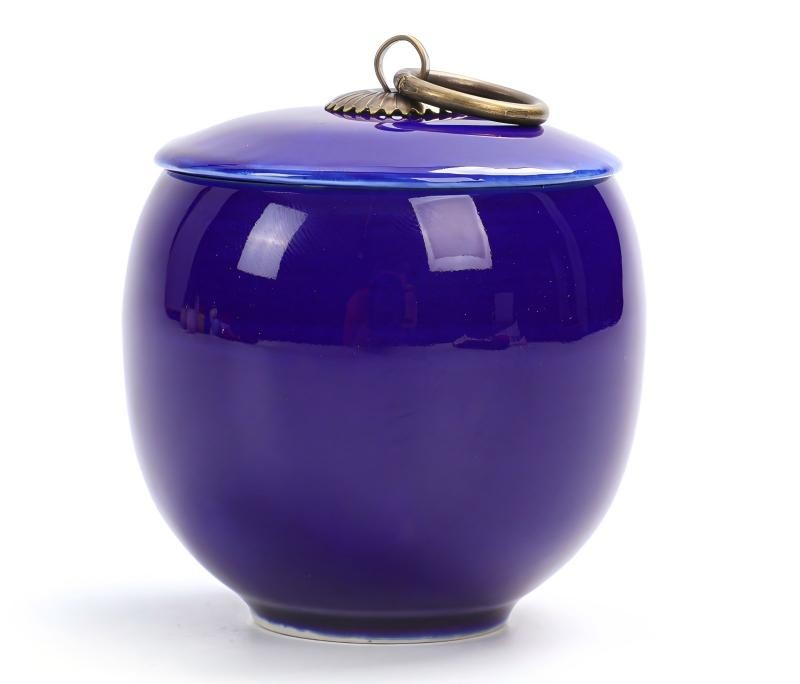 BowLift | Travel Tea Clay Tea Jar with Cracked Sandwich Design