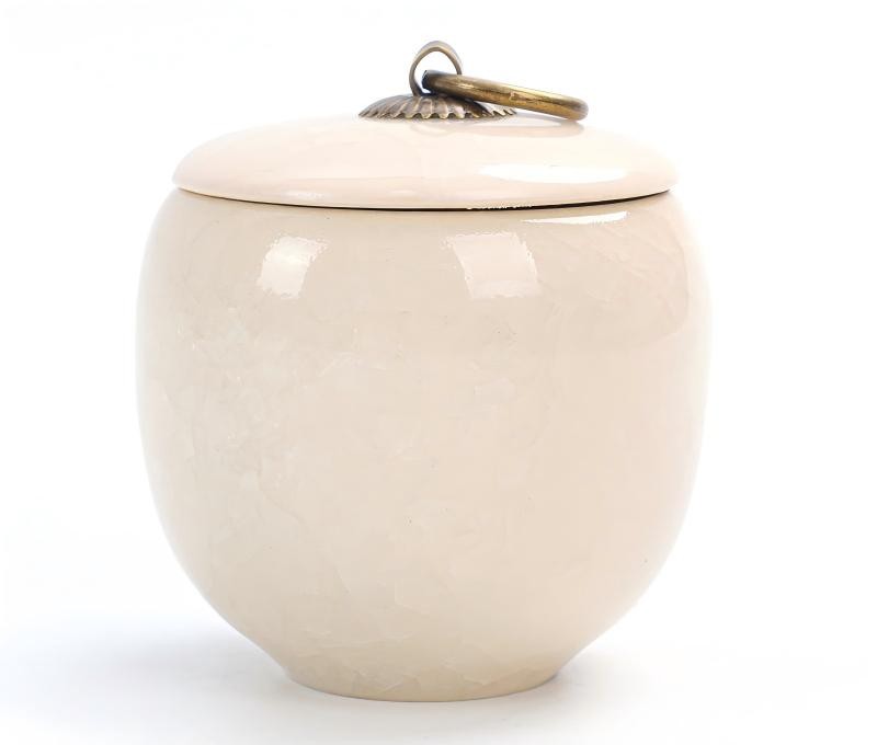 BowLift | Travel Tea Clay Tea Jar with Cracked Sandwich Design