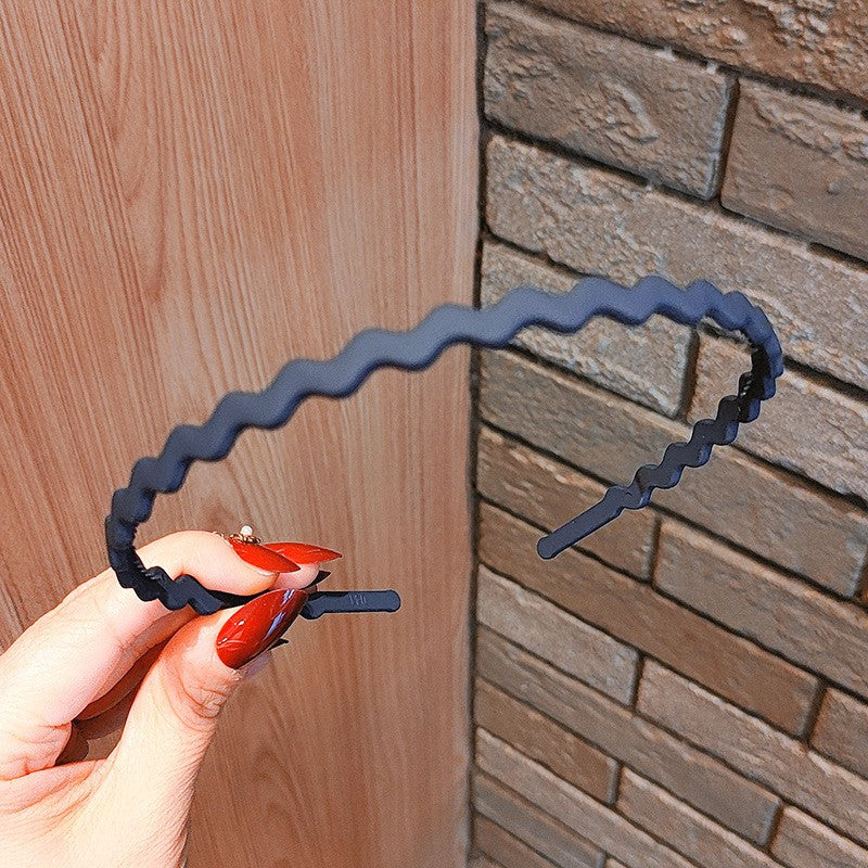 BowLift | Stylish Matte Face Wash Headband with Teeth for Anti-Slip
