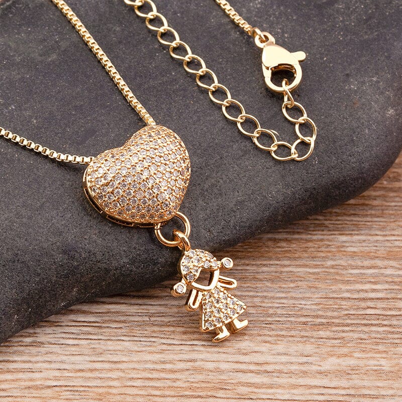 BowLift | Love and my kids - Mother's Love Necklace