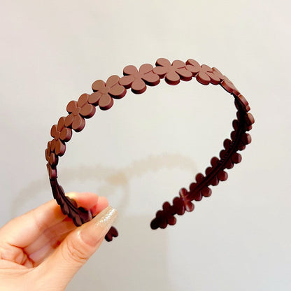 BowLift | Stylish Matte Face Wash Headband with Teeth for Anti-Slip