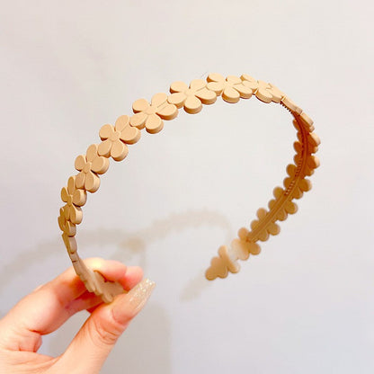 BowLift | Stylish Matte Face Wash Headband with Teeth for Anti-Slip