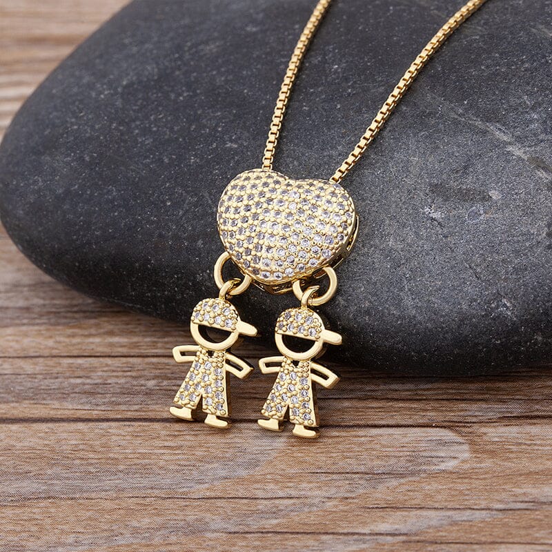 BowLift | Love and my kids - Mother's Love Necklace
