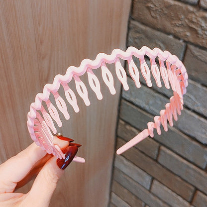 BowLift | Stylish Matte Face Wash Headband with Teeth for Anti-Slip