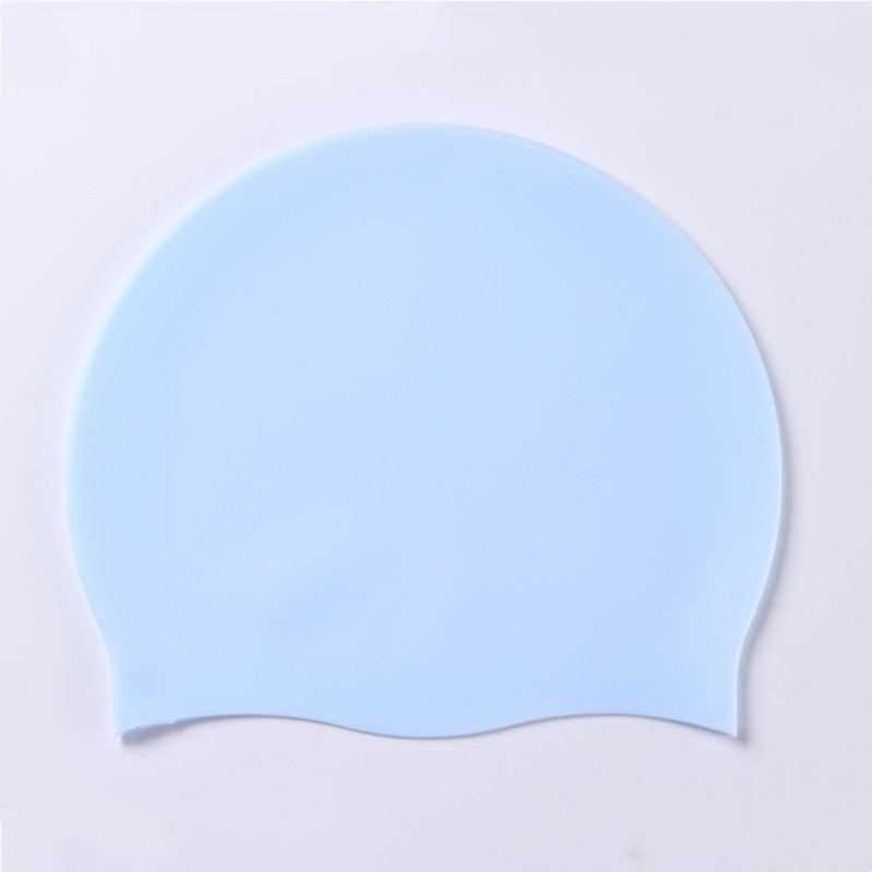 Kalsten | High Elastic Solid Silicone Swim Cap | New Kids Adult Universal Waterproof No Pinch Swimming Cap