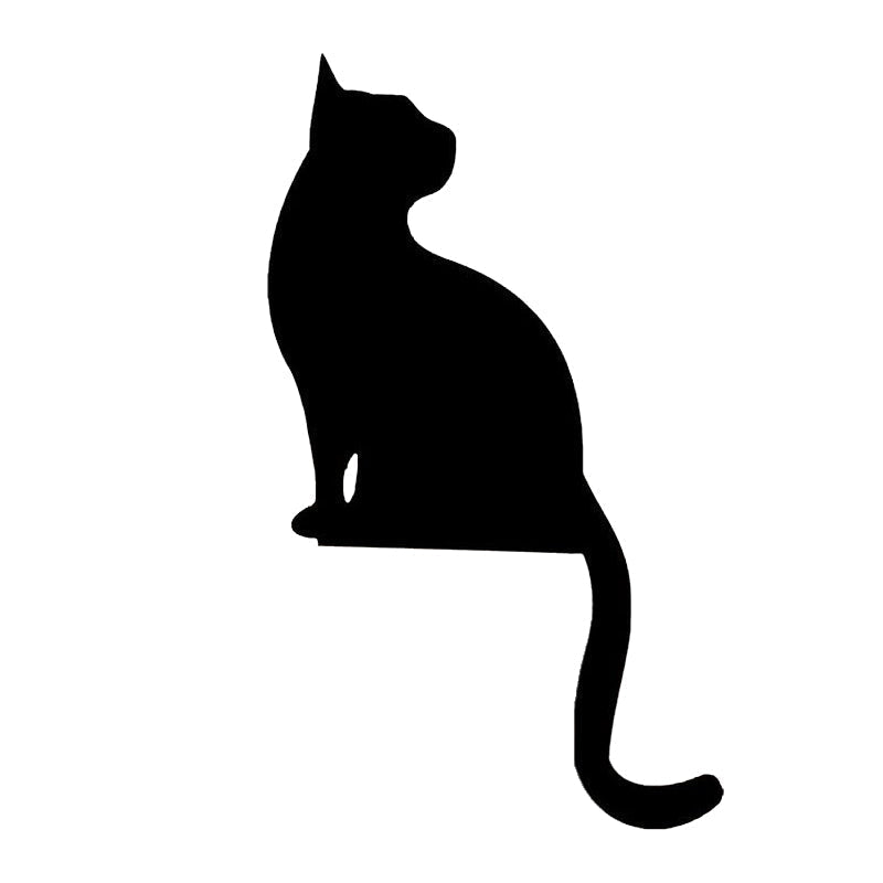 Skanto | Black Cat Door Corner Sign Decoration