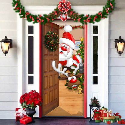 Skanto | The Nightmare Before Christmas | Outdoor Decorations | Jack Skellington Door Cover