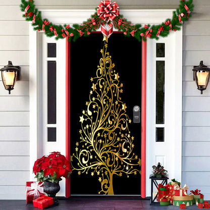 Skanto | The Nightmare Before Christmas | Outdoor Decorations | Jack Skellington Door Cover