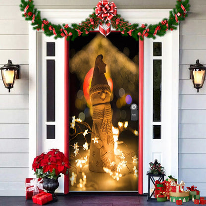 Skanto | The Nightmare Before Christmas | Outdoor Decorations | Jack Skellington Door Cover