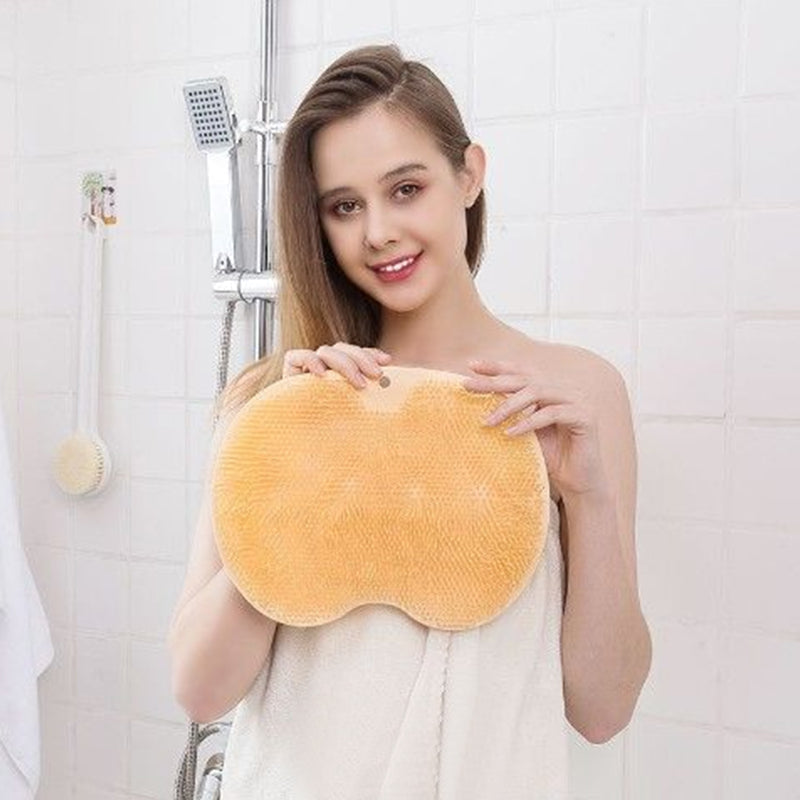 BowLift | Shower Foot & Back Scrubber, Massage Pad