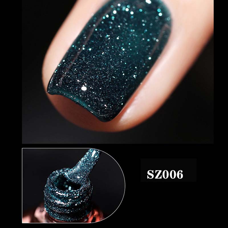 Glitter and Diamond Nail Polish (8ml) | Karnz