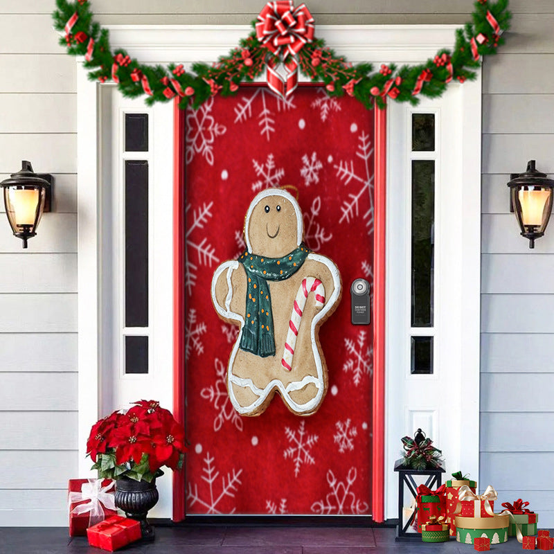 Skanto | The Nightmare Before Christmas | Outdoor Decorations | Jack Skellington Door Cover