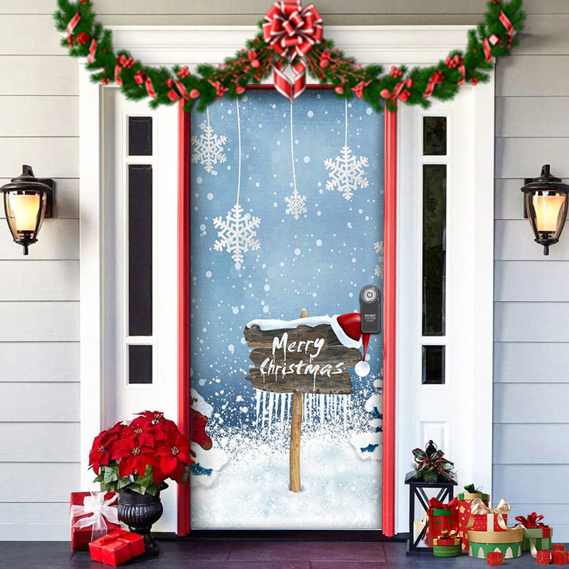 Skanto | The Nightmare Before Christmas | Outdoor Decorations | Jack Skellington Door Cover