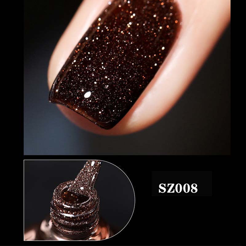 Glitter and diamond nail polish (8ml) | Kalsten