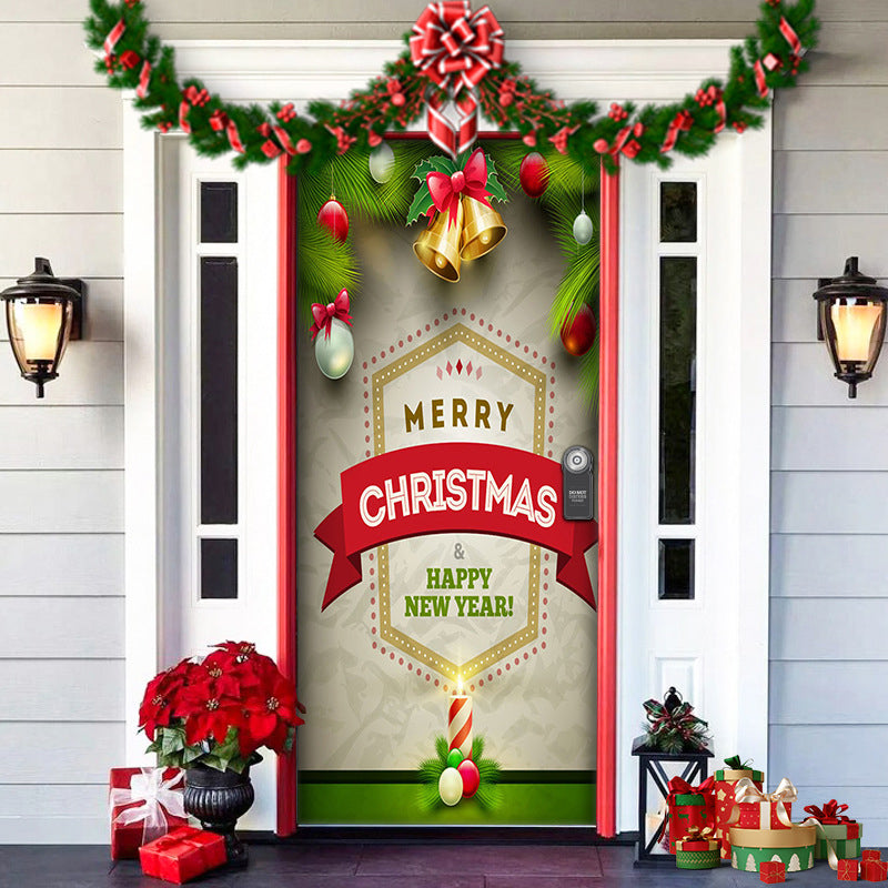 Skanto | The Nightmare Before Christmas | Outdoor Decorations | Jack Skellington Door Cover