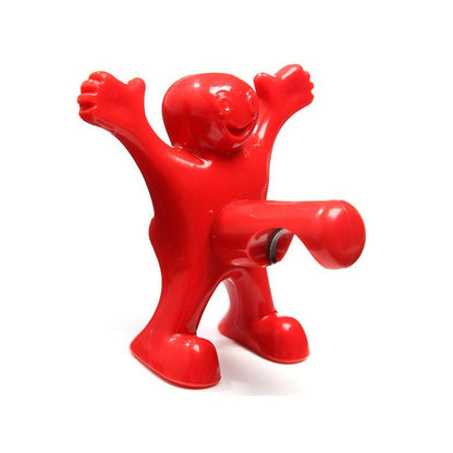 Happy Man Corkscrew - Bottle Opener, & Wine Stopper | Bowlift