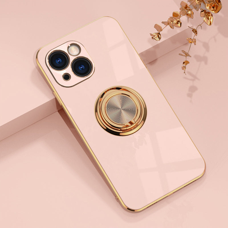 BowLift | Plated Case with Ring For iPhone