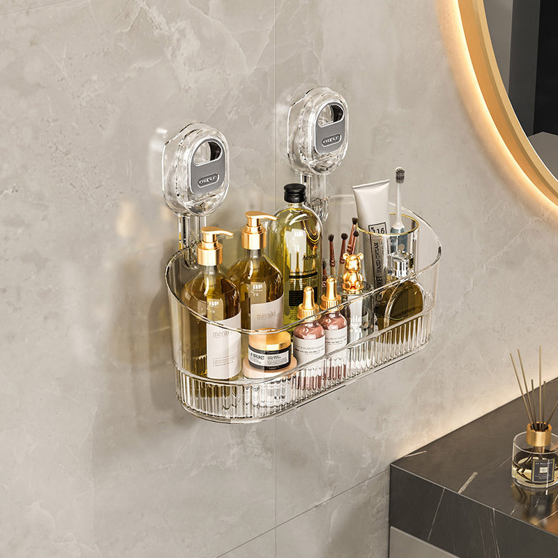 BowLift | No-Drill Bathroom Suction Cup Storage Box