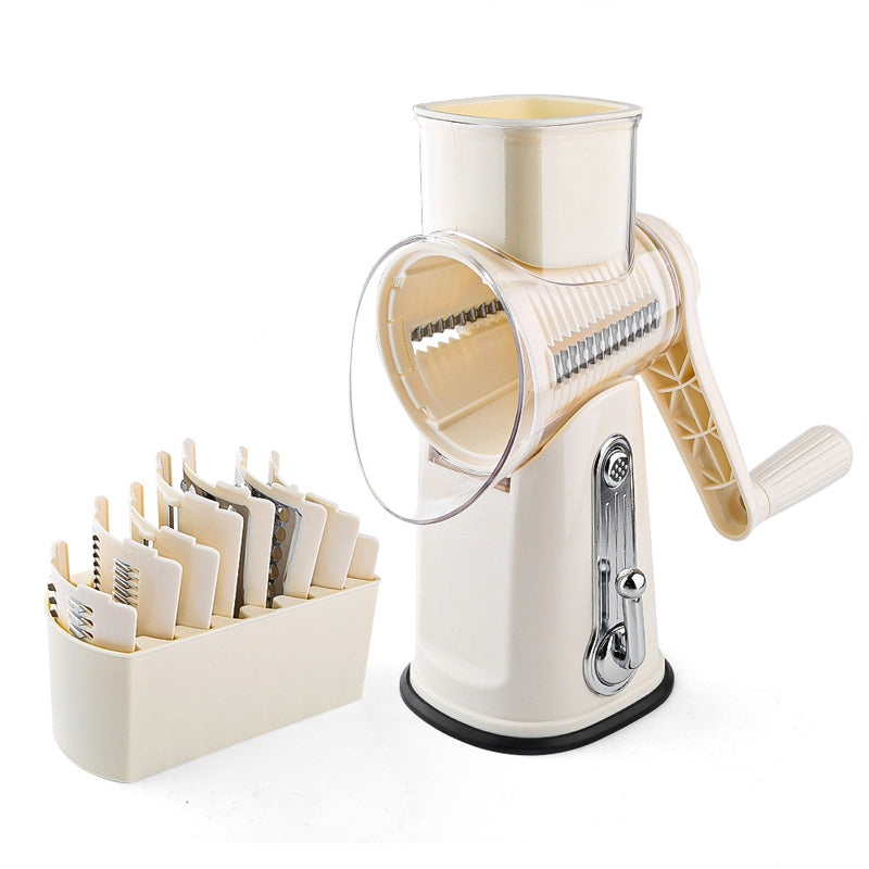 5 in 1 Vegetable Cutter Slicer, Rotary Cheese Grater | Bowlift