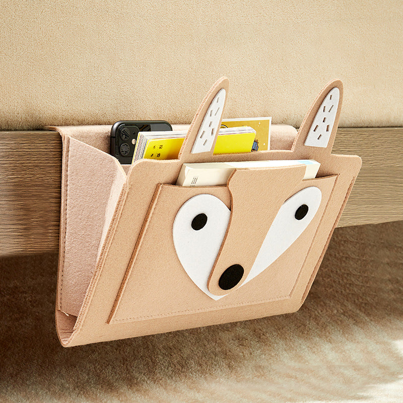 Hanging bag for bedside storage | Karnz