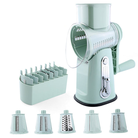 5 in 1 Vegetable Cutter Slicer, Rotary Cheese Grater | Bowlift