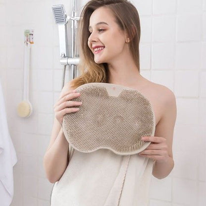 BowLift | Shower Foot & Back Scrubber, Massage Pad