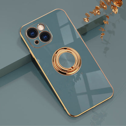 BowLift | Plated Case with Ring For iPhone