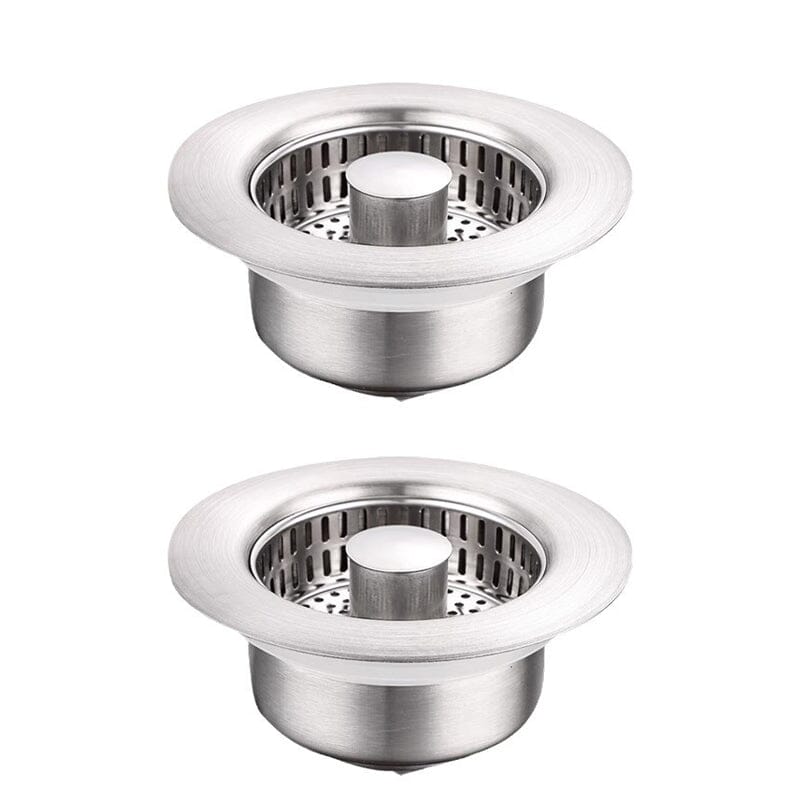 Drain filter stainless steel with pop-up mechanism | Karnz