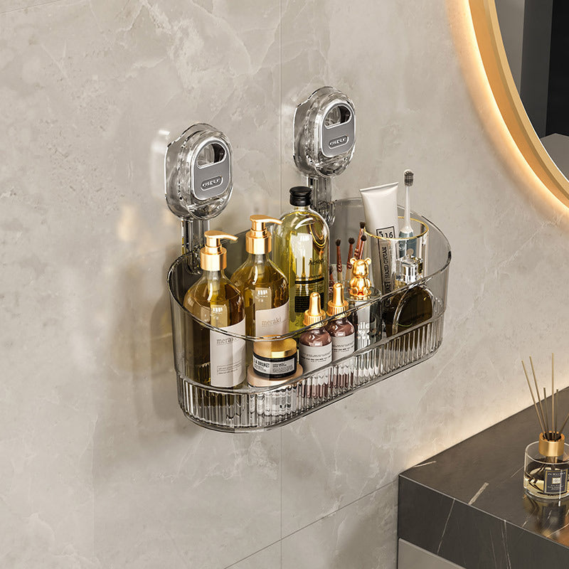 BowLift | No-Drill Bathroom Suction Cup Storage Box