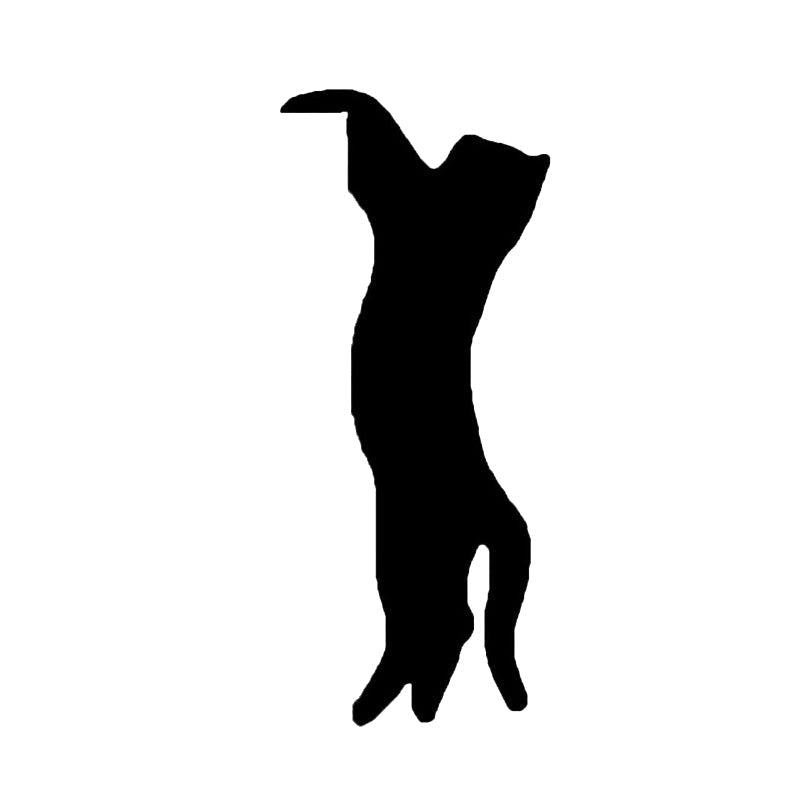 Skanto | Black Cat Door Corner Sign Decoration