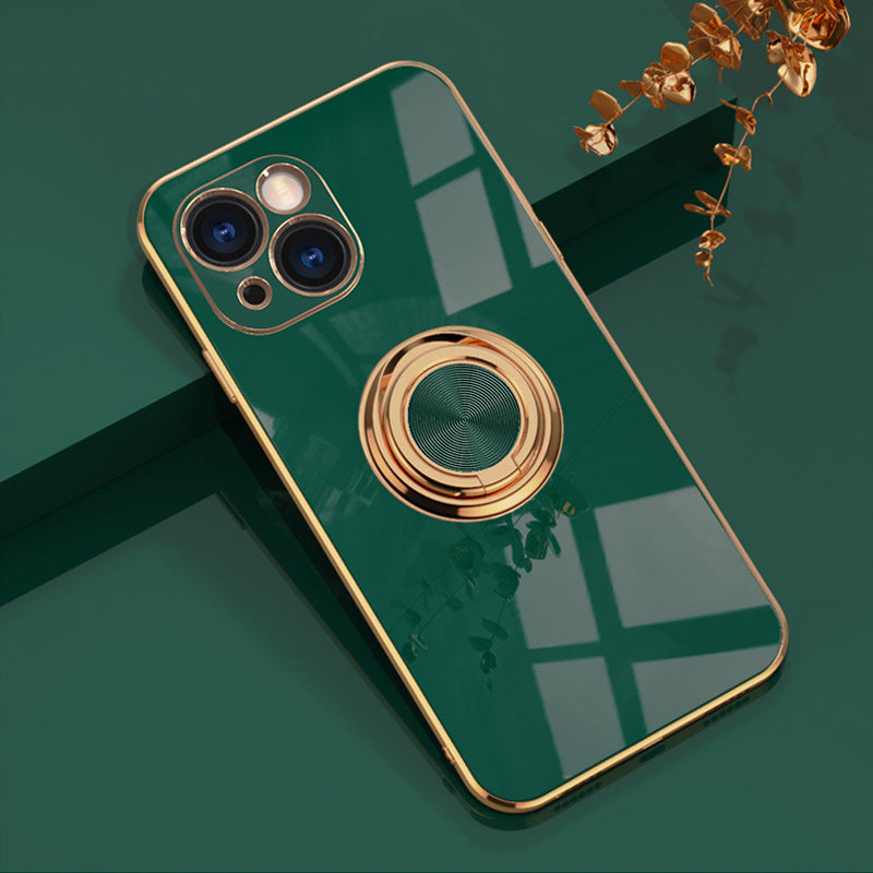 BowLift | Plated Case with Ring For iPhone