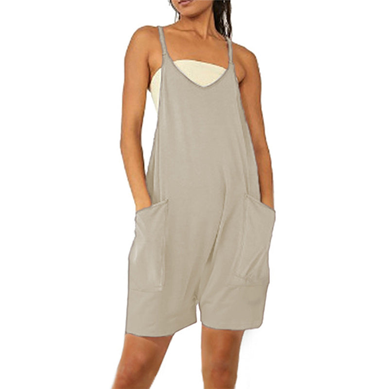 Sleeveless Dress with Pockets | Skanto
