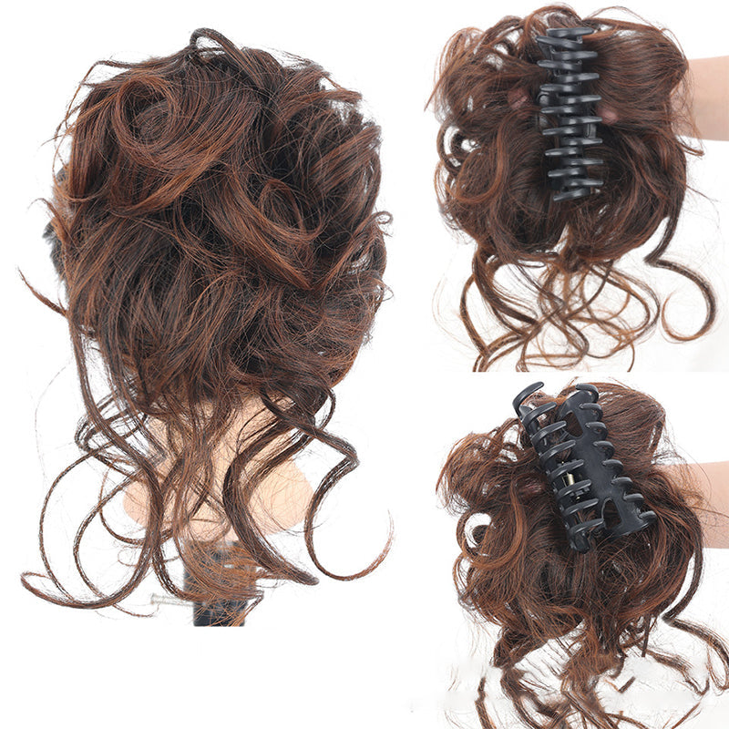 Hair bun ponytail with clip | Bowlift