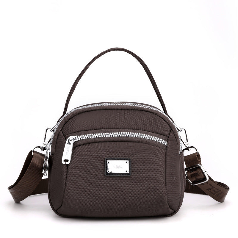 Lightweight shoulder bag made of durable nylon