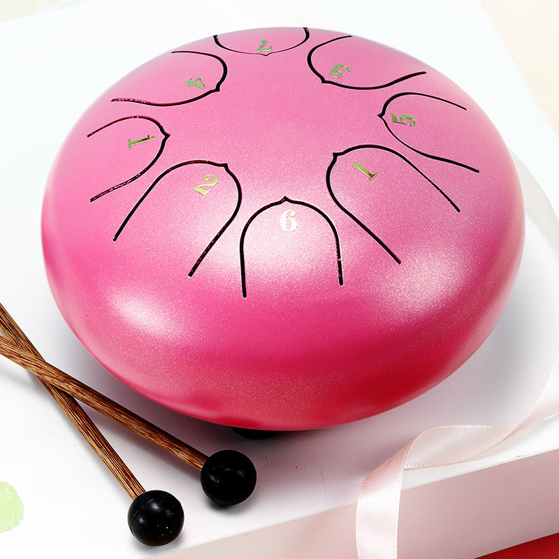 Rain drum as garden instrument