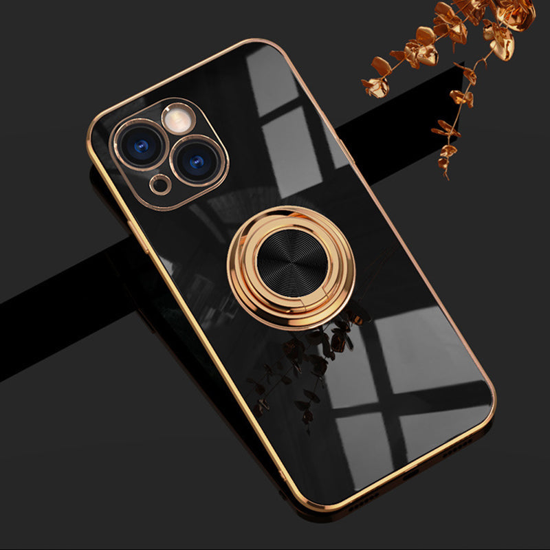 BowLift | Plated Case with Ring For iPhone